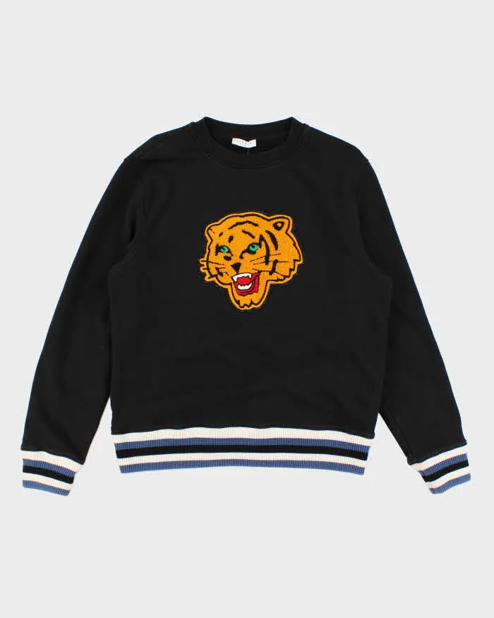 Sandro Tiger Patch Sweatshirt - L sold by Rokit