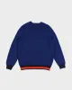 Lacoste Men's Merino Wool Blue Knit Jumper - L sold by Rokit