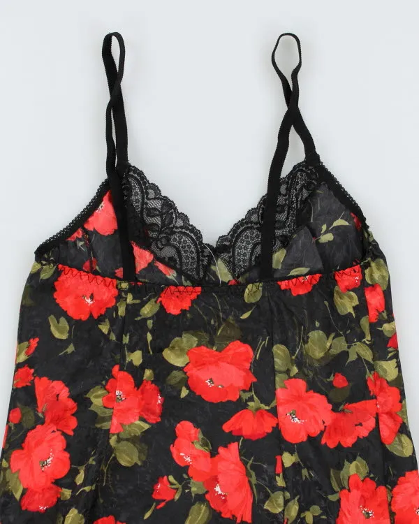 Vintage Y2k 00s French Maid Floral Slip Dress - S sold by Rokit product image thumbnail 4
