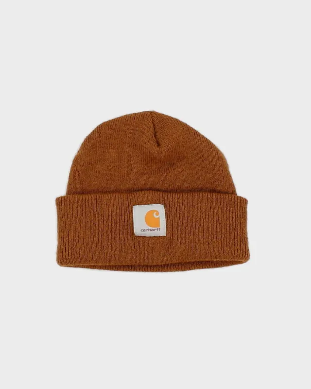 Carhartt Brown Beanie - O/S sold by Rokit