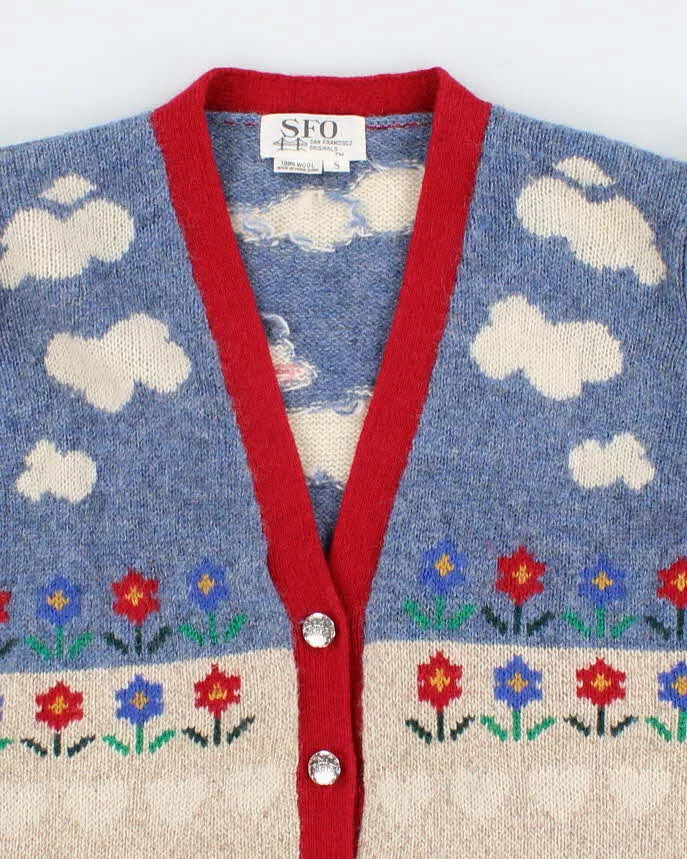 Vintage 90s Darling Cottagecore Wool Cardigan - S sold by Rokit product image thumbnail 3