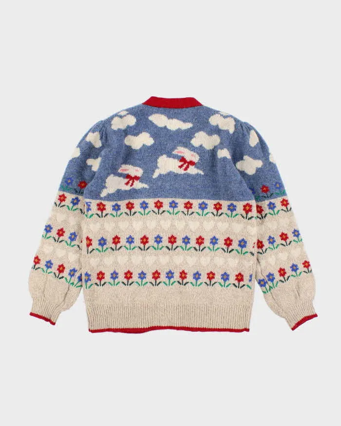 Vintage 90s Darling Cottagecore Wool Cardigan - S sold by Rokit product image thumbnail 2