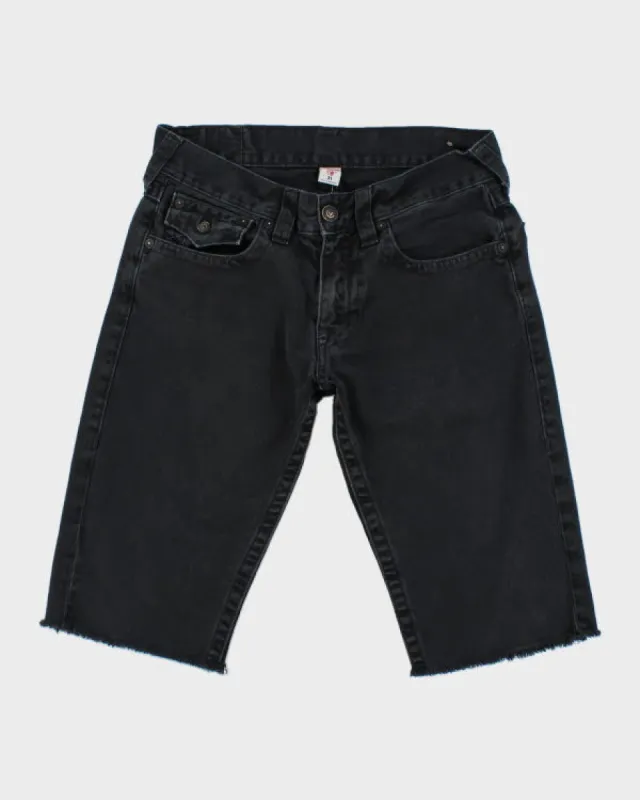 Vintage Y2K True Religion Cut Off Denim Jeans - W30 L14 sold by Rokit