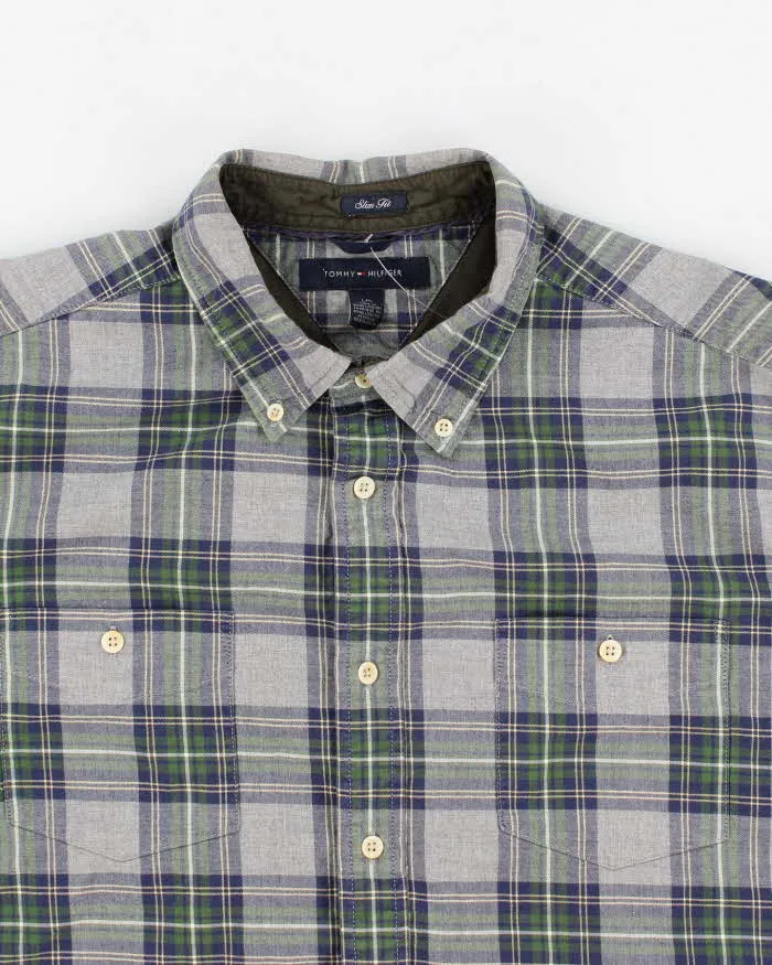 00s Tommy Hilfiger Plaid Shirt - L sold by Rokit product image thumbnail 3