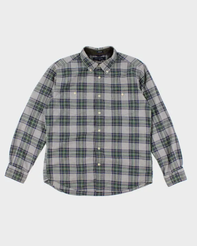 00s Tommy Hilfiger Plaid Shirt - L sold by Rokit