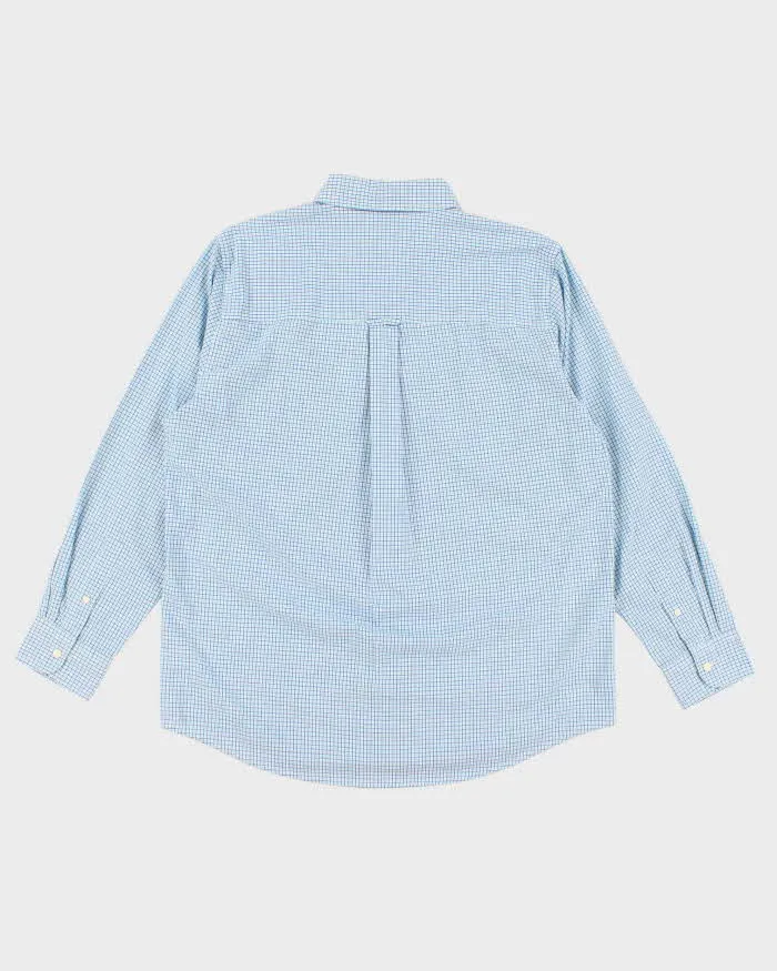 00s Chaps Check Blue Shirt - L sold by Rokit product image thumbnail 2
