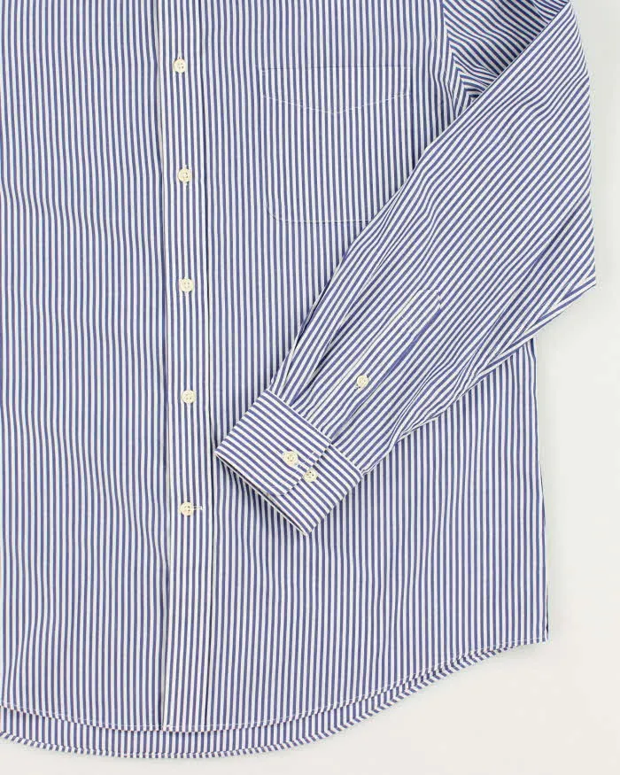 Ralph Lauren Blue Stripe Shirt - L sold by Rokit product image thumbnail 4