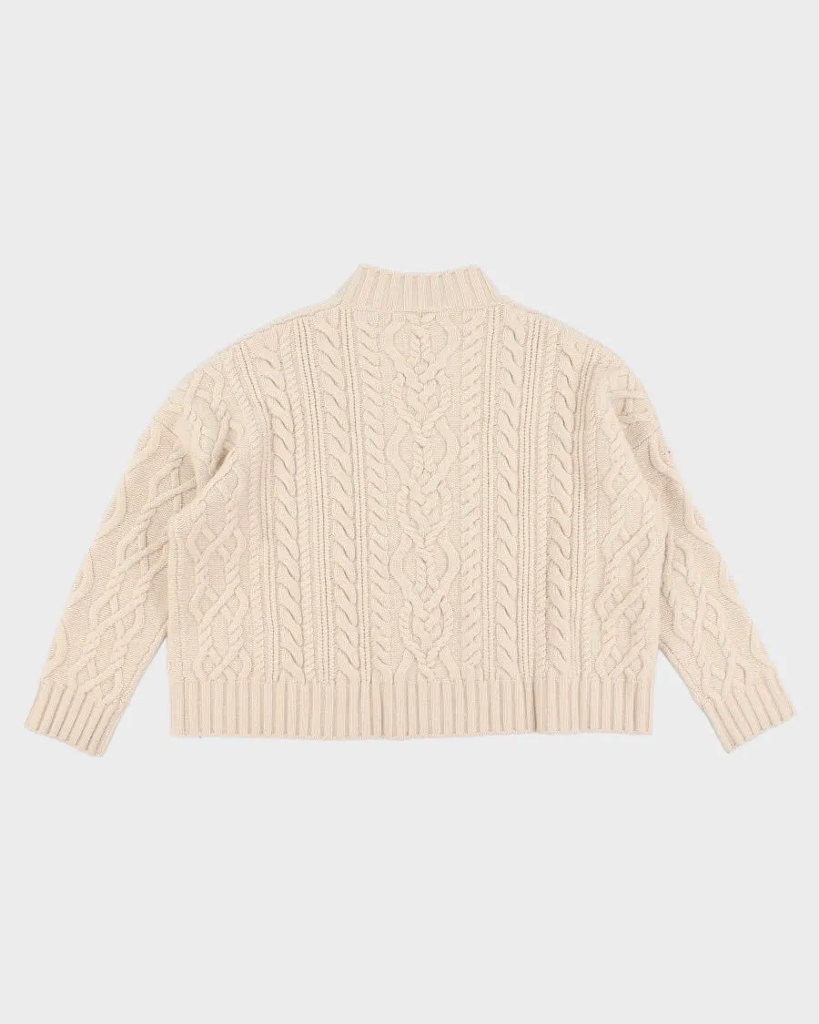 MaxMara Oversized Cable Knit Jumper - L sold by Rokit product image thumbnail 2