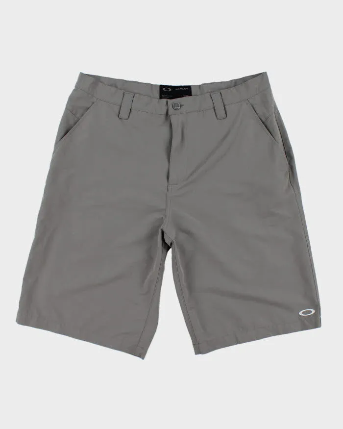 Y2k 00s Oakly Grey Shorts - W36 sold by Rokit