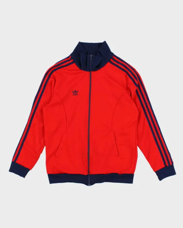 90's Vintage Men's Red Adidas Track Jacket - M sold by Rokit