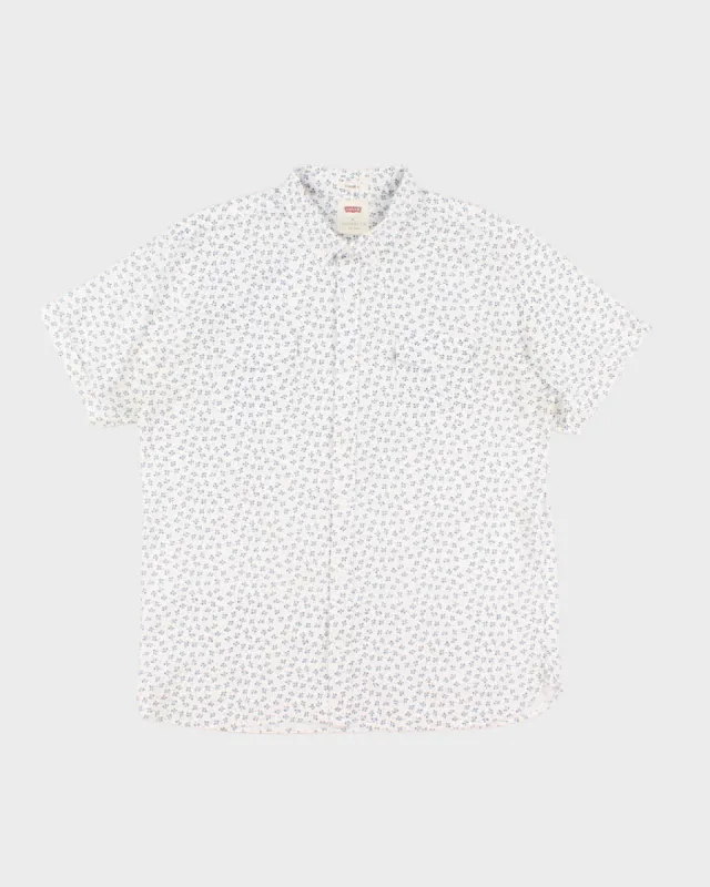 Mens Levi's Floral Print Button Up Shirt - XL made by Levi's