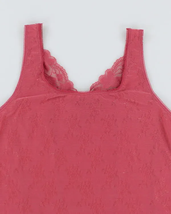 Y2k 00s Delta Burka Pink Cami - XL sold by Rokit product image thumbnail 4