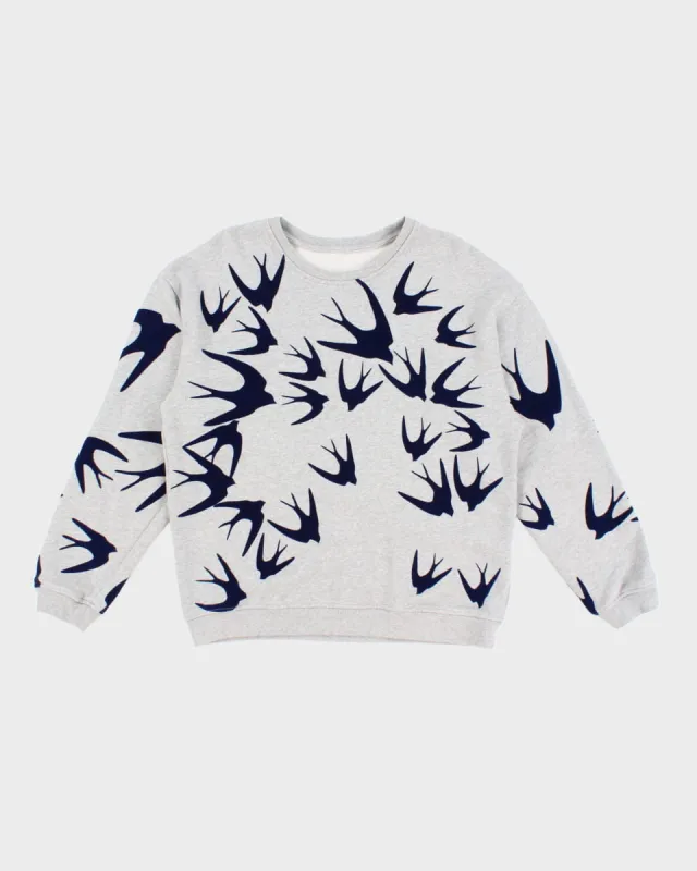 Iconic Alexander McQueen Pre-AW13 Swallow Pattern Sweater - M made by Alexander McQueen