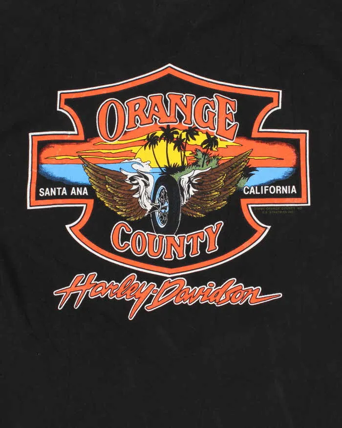 Vintage 90s Harley Davidson Single Stitch T-Shirt - M sold by Rokit product image thumbnail 4