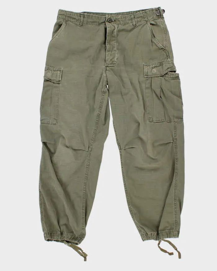 60s US Army Jungle Trousers 34x29 sold by Rokit