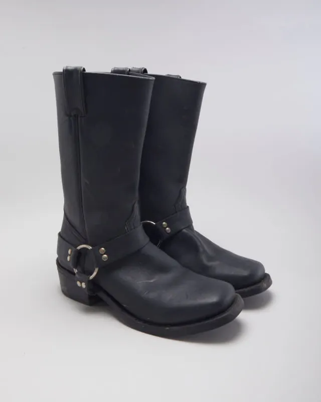 Vintage Boulet Biker Boots - UK 7 sold by Rokit