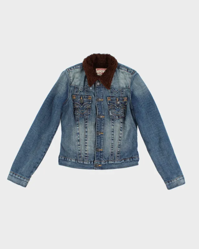 Y2K 00s True Religion Denim Jacket - M sold by Rokit