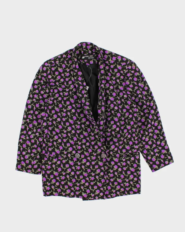 Vintage Floral Blazer - M sold by Rokit