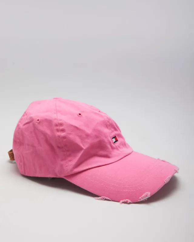 Vintage Y2K Women's Tommy Hilfiger Distressed Baseball Cap - OS sold by Rokit