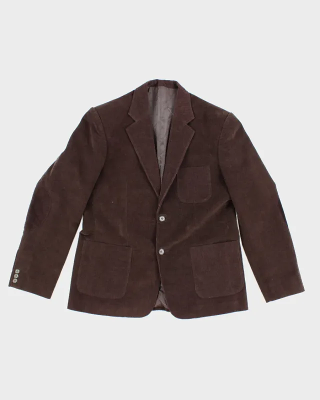 Vintage Men's brown Corduroy Blazer - L sold by Rokit