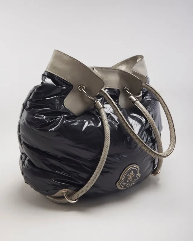 Moncler Black Nylon Handbag sold by Rokit