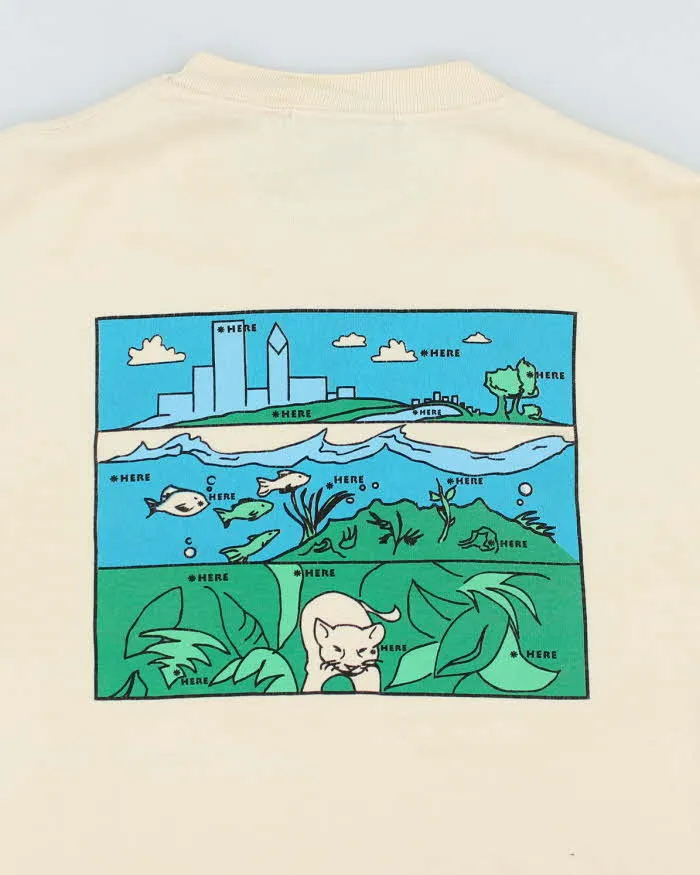 Vintage 90's Single Stitch Medical T-Shirt - M sold by Rokit product image thumbnail 4