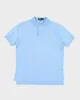 Vintage 90s Polo Ralph Lauren Blue Polo Shirt - L sold by Rokit