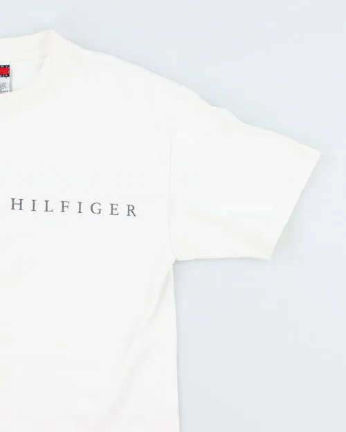 Vintage Y2K Tommy Hilfiger Centre Logo T-Shirt - M sold by Rokit product image thumbnail 4