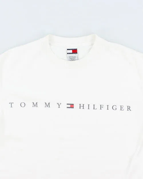 Vintage Y2K Tommy Hilfiger Centre Logo T-Shirt - M sold by Rokit product image thumbnail 3