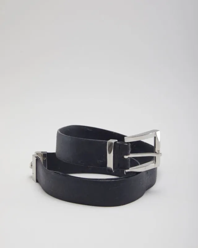 Vintage Versace Leather Belt - W26-W30 sold by Rokit