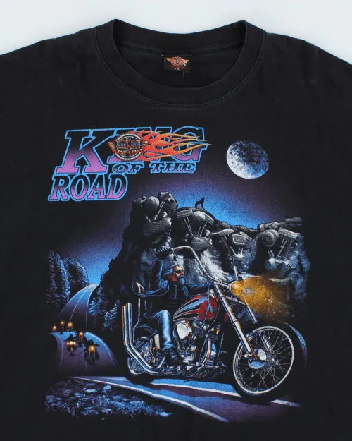 Vintage 90's King of the Road Motorbike T-Shirt - XXL sold by Rokit product image thumbnail 3