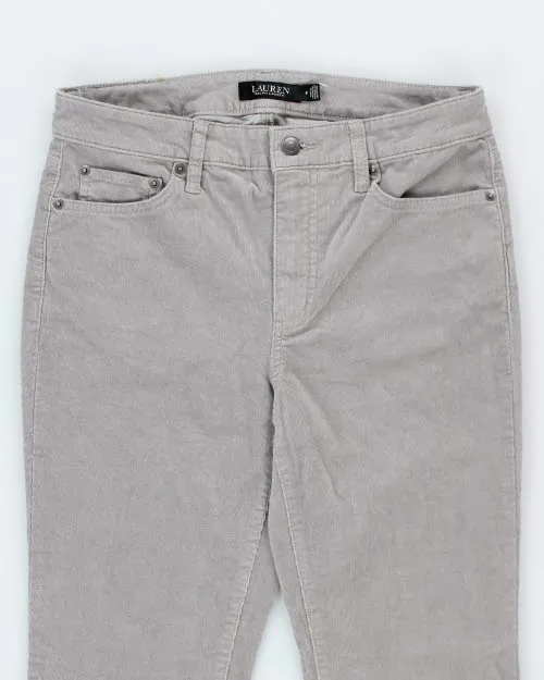 Ralph Lauren Grey Cord Trousers - W31 L32 sold by Rokit product image thumbnail 3