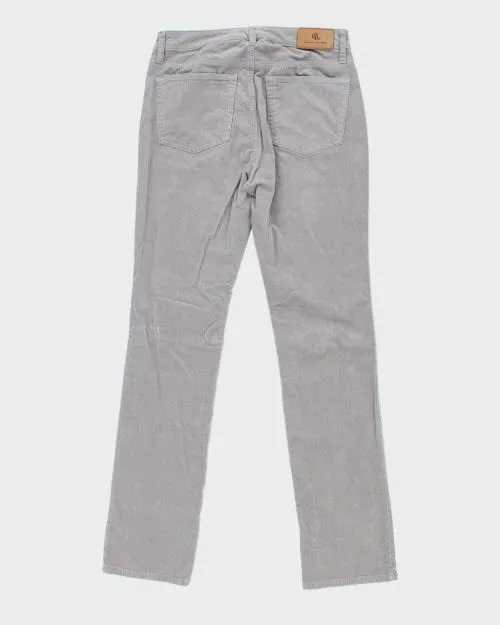 Ralph Lauren Grey Cord Trousers - W31 L32 sold by Rokit product image thumbnail 2
