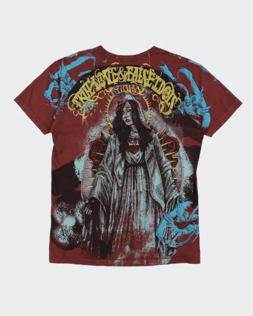 Vintage Y2K True Love False Idols V-Neck T-Shirt - XL sold by Rokit product image thumbnail 2