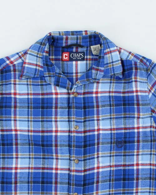Vintage Chaps Ralph Lauren Flannel Shirt - S sold by Rokit product image thumbnail 3