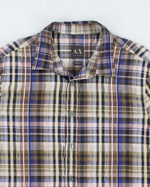 Vintage Armani Exchange Patterned Shirt - L sold by Rokit product image thumbnail 3