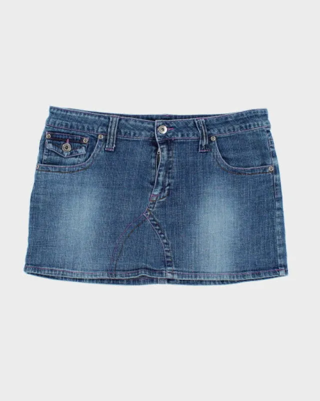 Y2k 00s Bongo Denim Skirt - M sold by Rokit