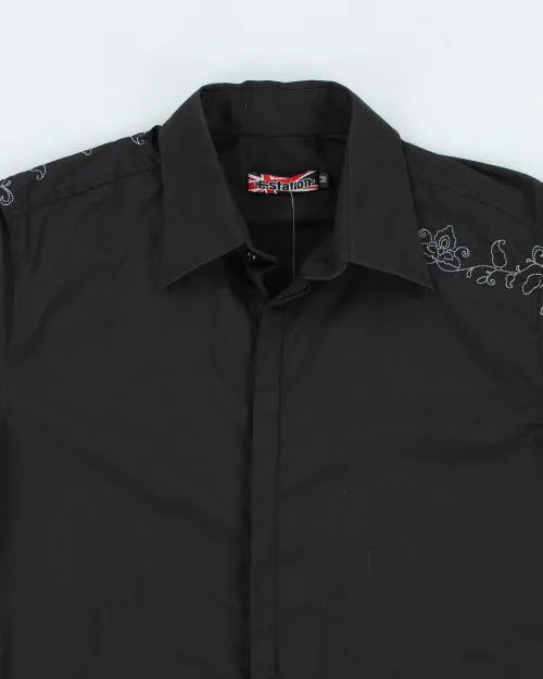 Vintage E-Station Embroidered Patterned Shirt - M sold by Rokit product image thumbnail 3