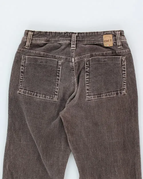 Vintage 00s OK! Jeans Brown Cords - W30 L33 sold by Rokit product image thumbnail 4