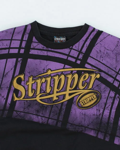 Vintage Stripper Two Tone T-Shirt - M sold by Rokit product image thumbnail 3