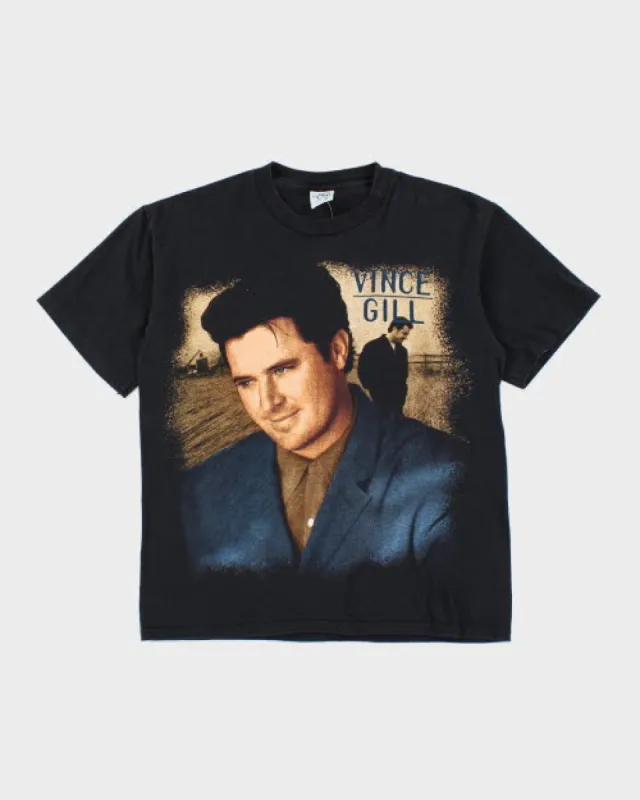 Vintage 90's Vince Gill Country Music T-Shirt - M sold by Rokit