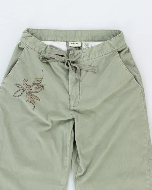 Y2k 00s Cherokee Embroidered Cord Trousers - W28 L31 sold by Rokit product image thumbnail 3