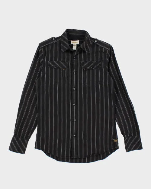 Vintage Y2K Diesel Striped Long-sleeved Shirt - S sold by Rokit