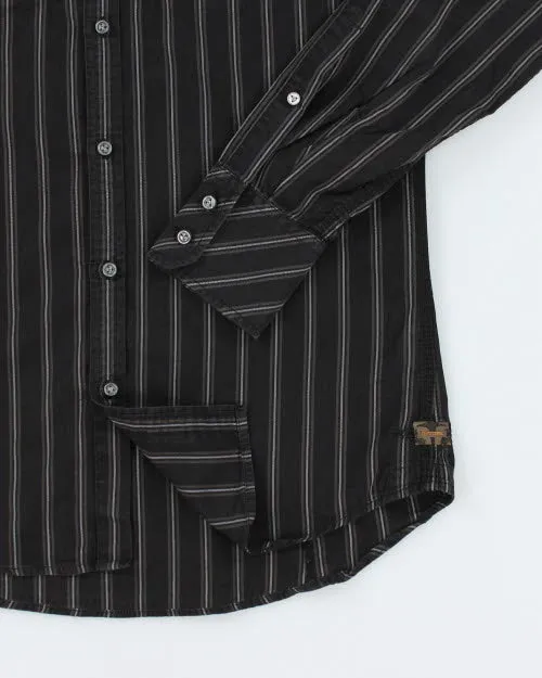 Vintage Y2K Diesel Striped Long-sleeved Shirt - S sold by Rokit product image thumbnail 4