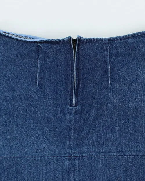 Y2k 00s Smoking Lily Denim Skirt - S sold by Rokit product image thumbnail 4