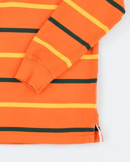 Vintage 2000's Ralph Lauren Striped Rugby Shirt - L sold by Rokit product image thumbnail 4