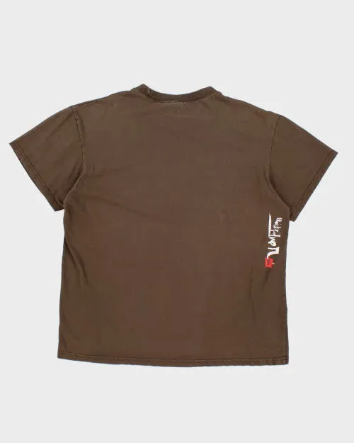 Vintage 2000's Quiksilver Double Neck T-Shirt - L sold by Rokit product image thumbnail 2