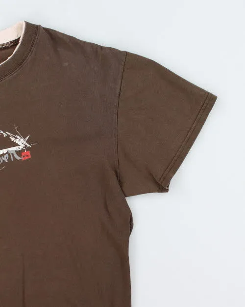 Vintage 2000's Quiksilver Double Neck T-Shirt - L sold by Rokit product image thumbnail 4