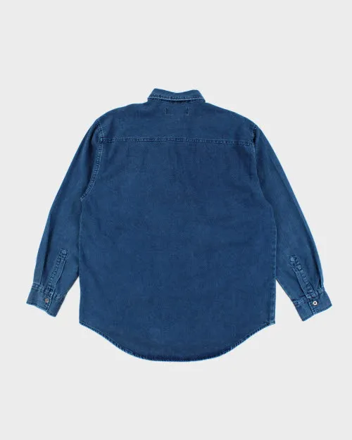 Vintage Ralph Lauren Over Dyed Denim Shirt - S sold by Rokit product image thumbnail 2
