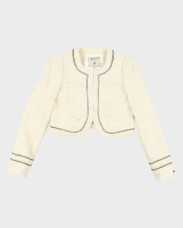 Guess Wool Blend Cropped Blazer - S sold by Rokit